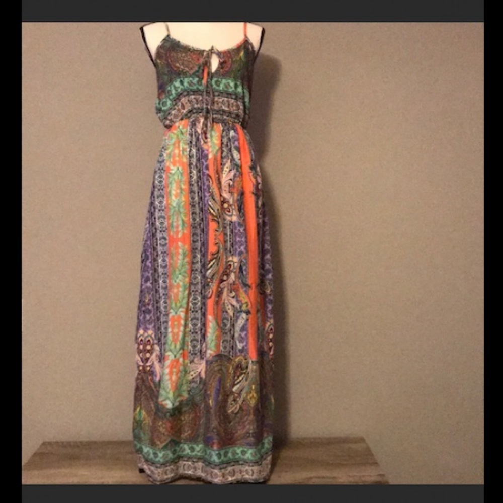 🧡Floral Print Maxi Dress🧡